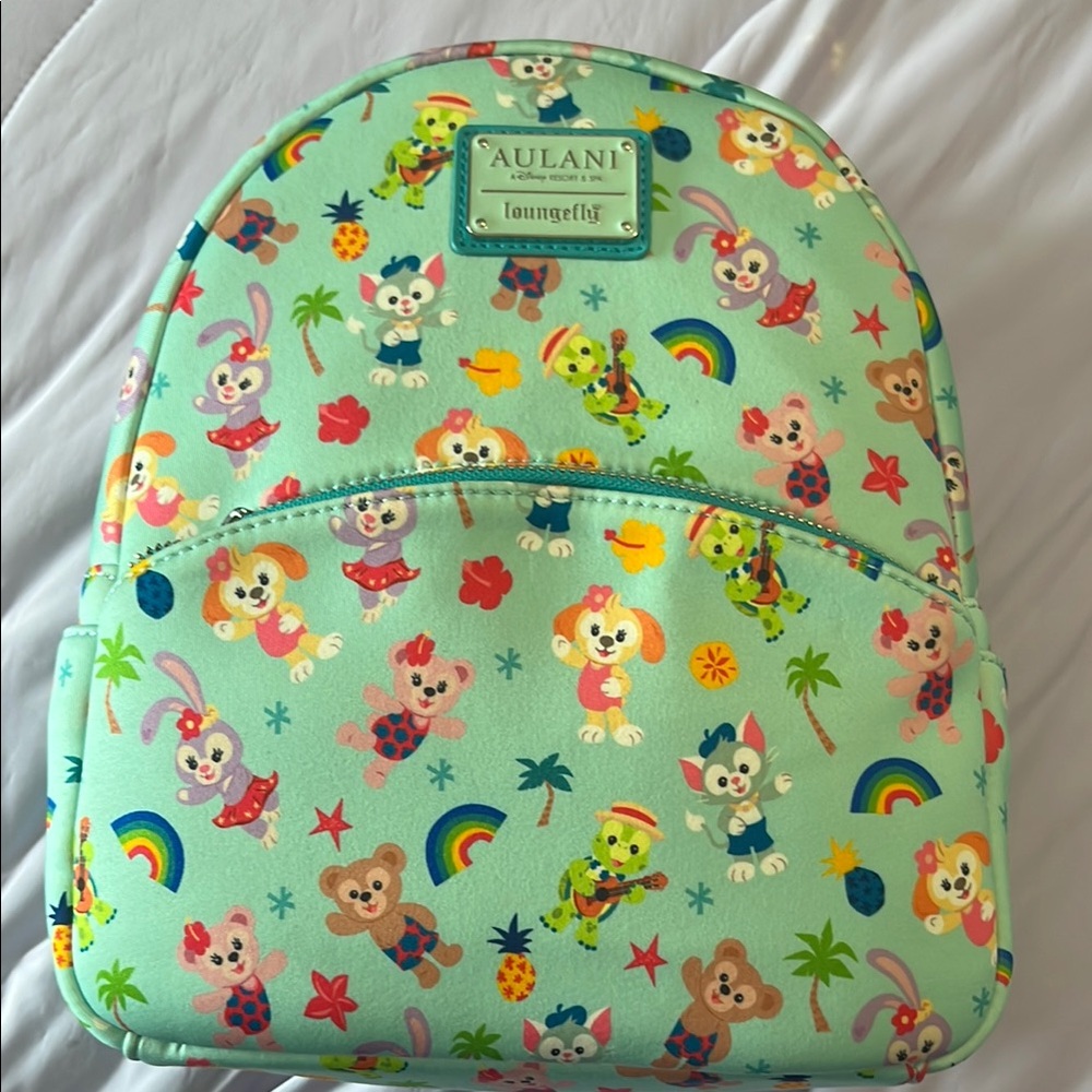 Loungefly Disney Aulani Mini Backpack With Duffy and Friends